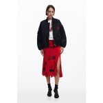 Jupe collage taille retourne