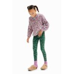 Leggings fleurs