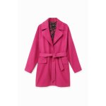 Manteau 3 / 4 laine ceinture