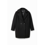 Manteau laine surpiqres