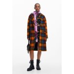 Manteau long  carreaux