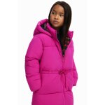 Manteau long avec grande capuche et poches