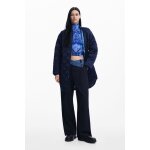 Manteau long matelass