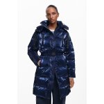 Manteau long matelass iris