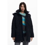 Manteau matelass� textur�