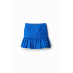 Mini - jupe drape volant