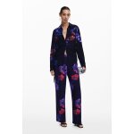 Pantalon fluide � fleurs