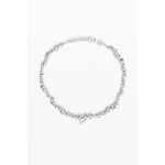 Pendentif c?urs plaqu argent zalio