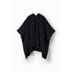 Poncho matelass� ceinture