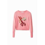 Pull brod ciseaux