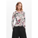 Pull d�tails fleurs