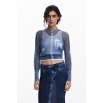 Pull effet denim