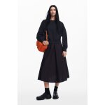 Robe combine unie