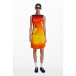 Robe asymtrique dgrade