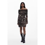 Robe bardot moulante