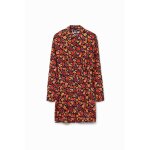 Robe - chemise courte fleurs