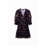Robe courte drape m. christian lacroix