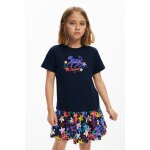 Robe courte imprime