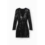 Robe courte paillettes