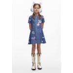 Robe en jean toiles