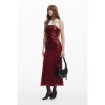 Robe midi combine