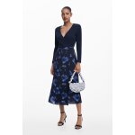Robe midi combine