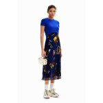 Robe midi combine m. christian lacroix