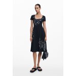 Robe midi papillons