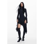 Robe noire asymtrique mara escot