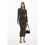 Robe slim � fleurs