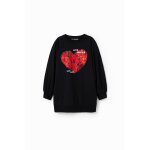 Robe sweat - shirt c?ur
