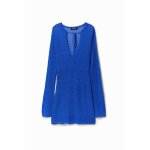 Robe tunique courte motif ajour