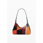 Sac  bandoulire patchwork de textures