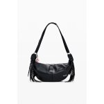 Sac en cuir  franges moyen