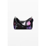 Sac  main matelass fleurs