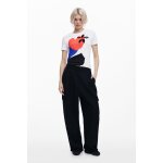 T - shirt con�ue par mr. christian lacroix