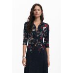 T - shirt en tulle  imprim floral