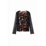 T - shirt en tulle mickey mouse