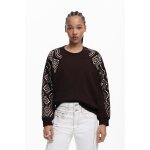 Sweat - shirt � manches clout�es