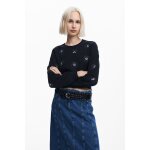 Sweat - shirt fleurs bijoux