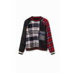 Sweat - shirt laine tartan