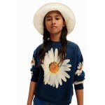 Sweat - shirt oversize marguerites