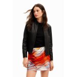 Blouson biker slim