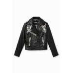 Veste  biker  zbre