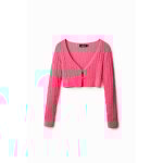 Veste courte en tricot
