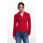 Biker peplum