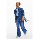 Veste en jean strass