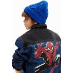Veste en jean trucker spiderman