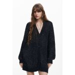 Veste en maille  col en v