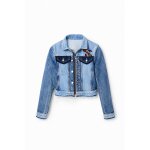 Veste  trucker  courte jean